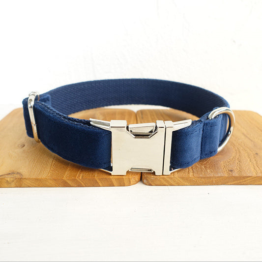 Adjustable Luxury Polyester Dog Collar