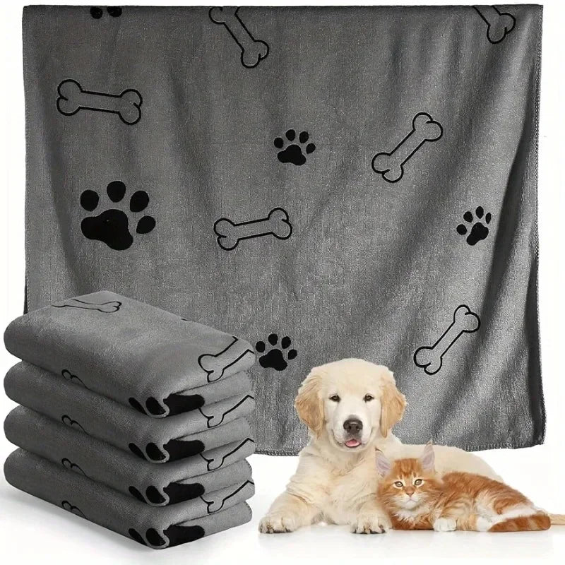 Quick Drying Dog and Cat Bath Towel, Microfiber - Love My Pet