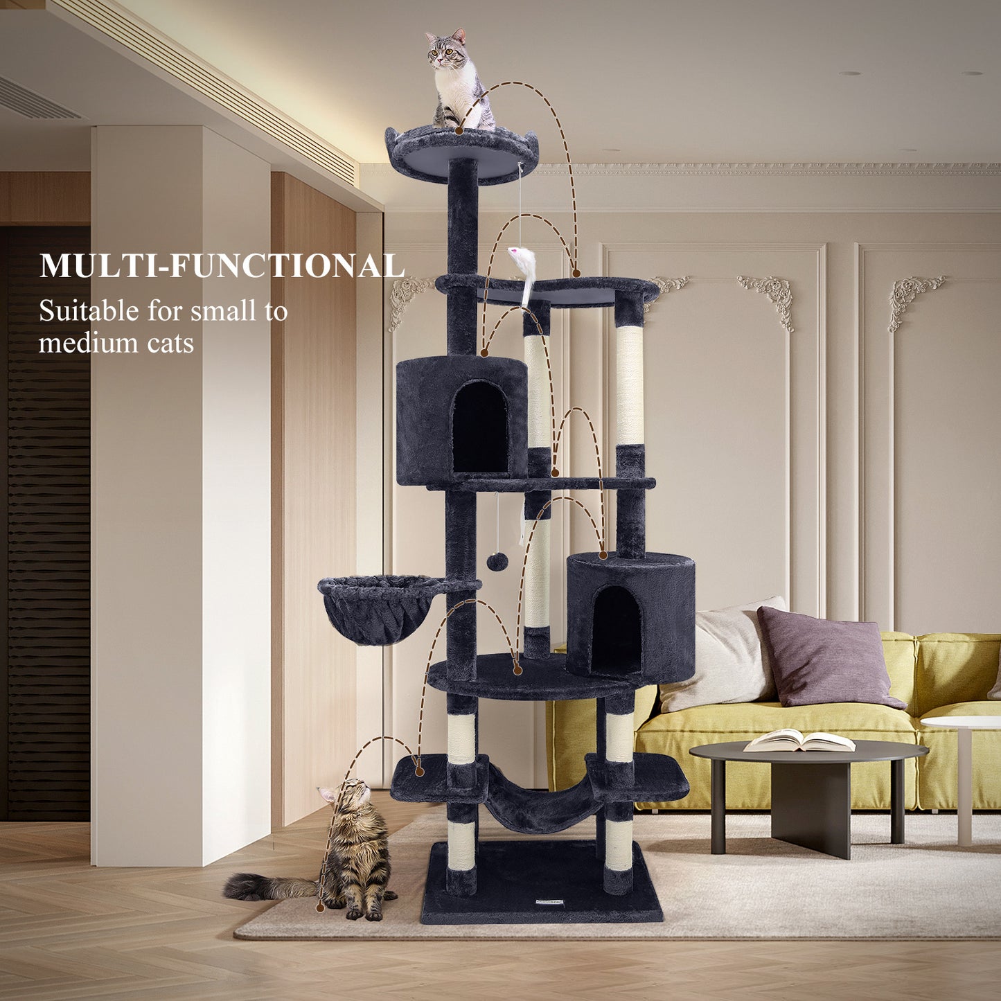 81 Inch Cat Climbing Tower