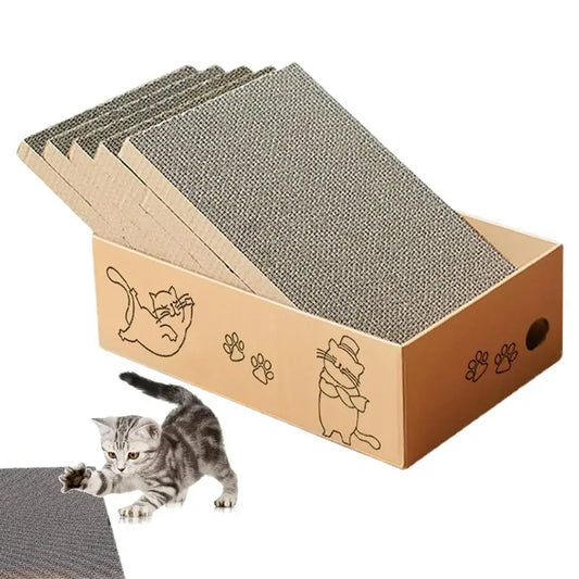 Cat Scratcher Reversible Thick Bed 5 Packs