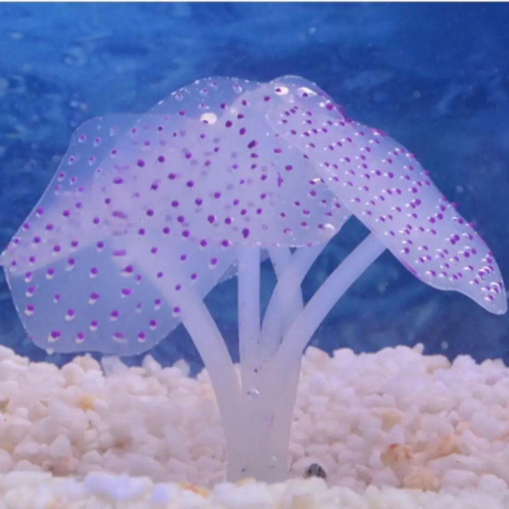 Silicone Coral Fish Tank Decorations