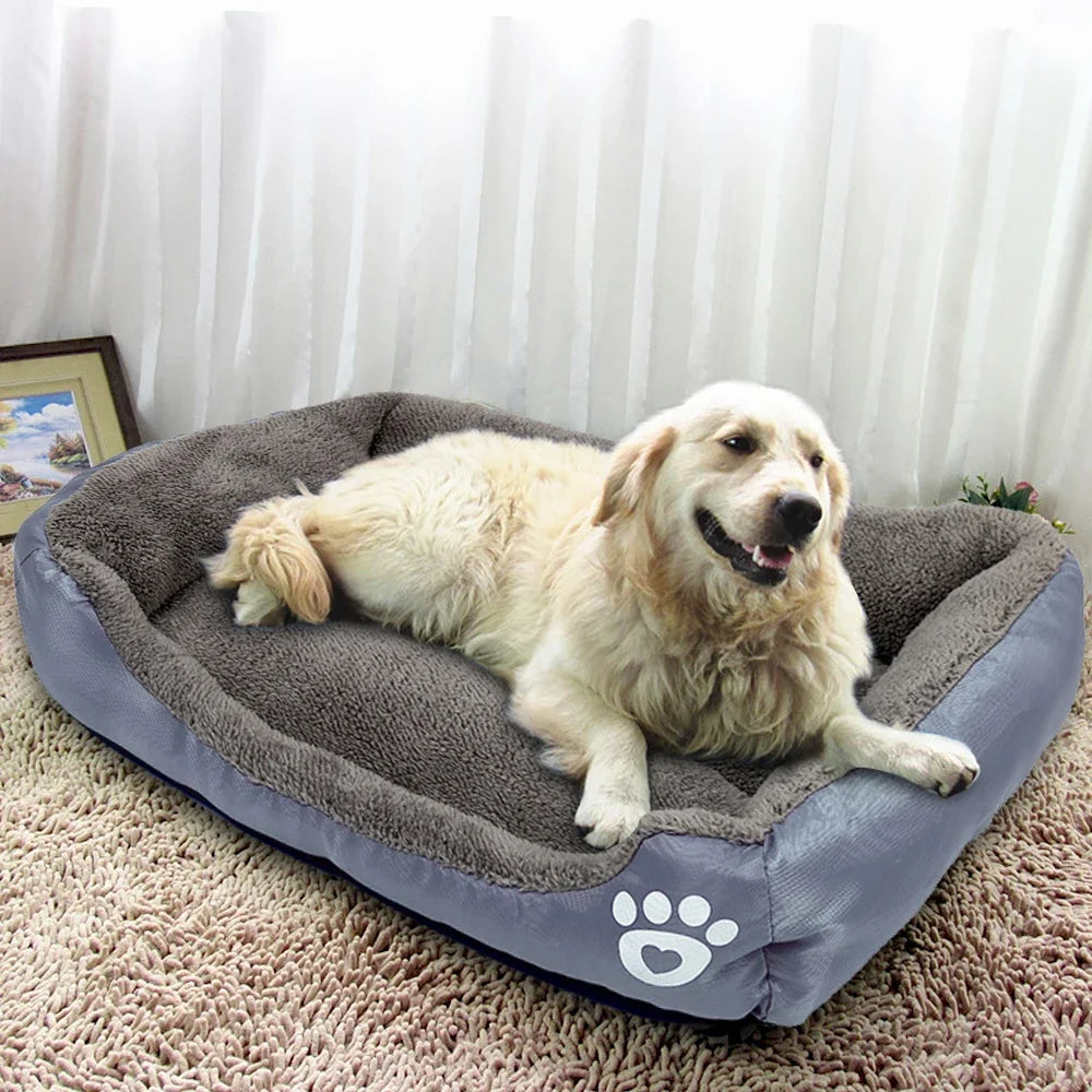 Pet Sofa, Bed Soft Fleece And Waterproof Bottom