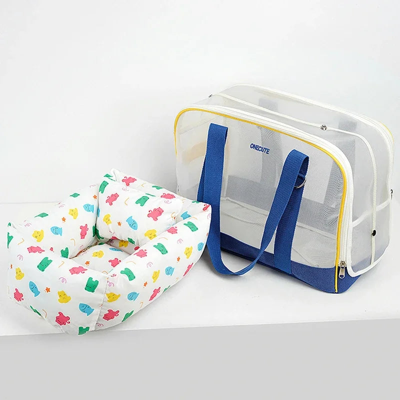 Pet Bed and Carrier Bag 2 in 1