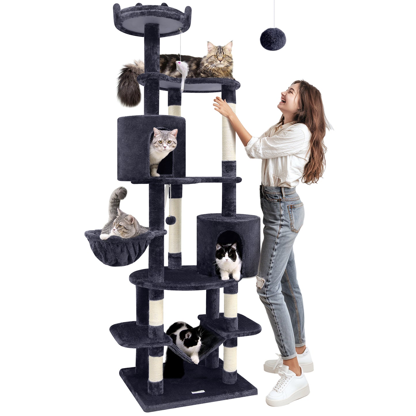 81 Inch Cat Climbing Tower