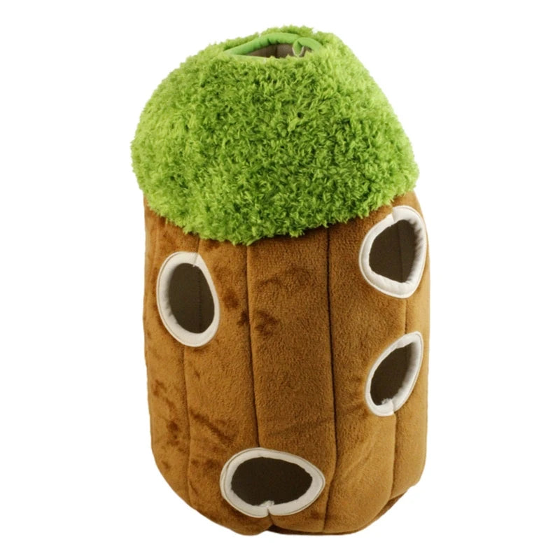 Dog Hide And Seek Colorful Squeak Stuffed Animals and Tree Toy