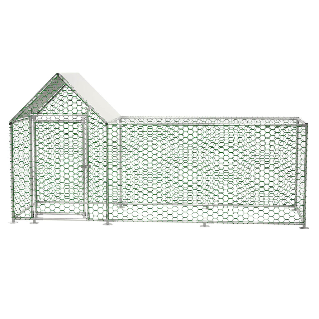 Metal Chicken Enclosure with Cover