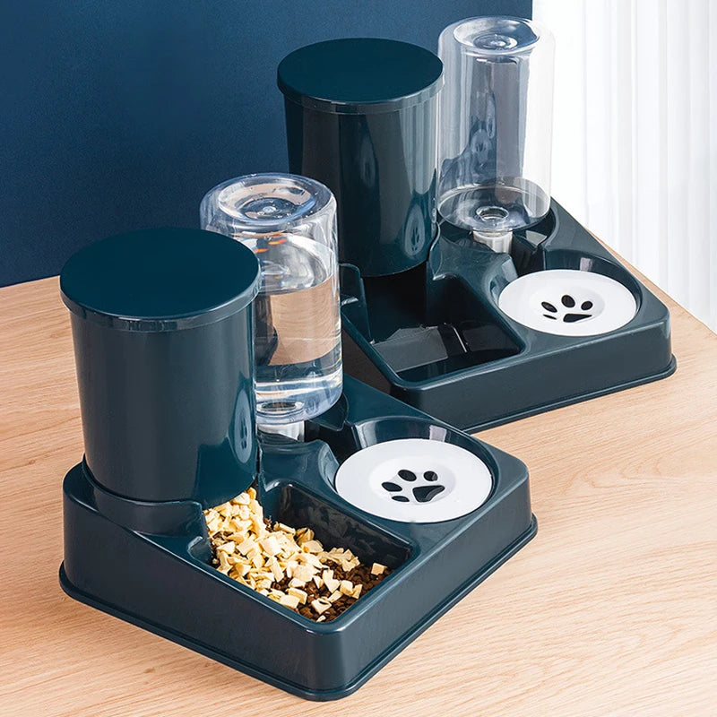 Automatic Dog Cat Feeder and Water Dispenser - Love My Pet