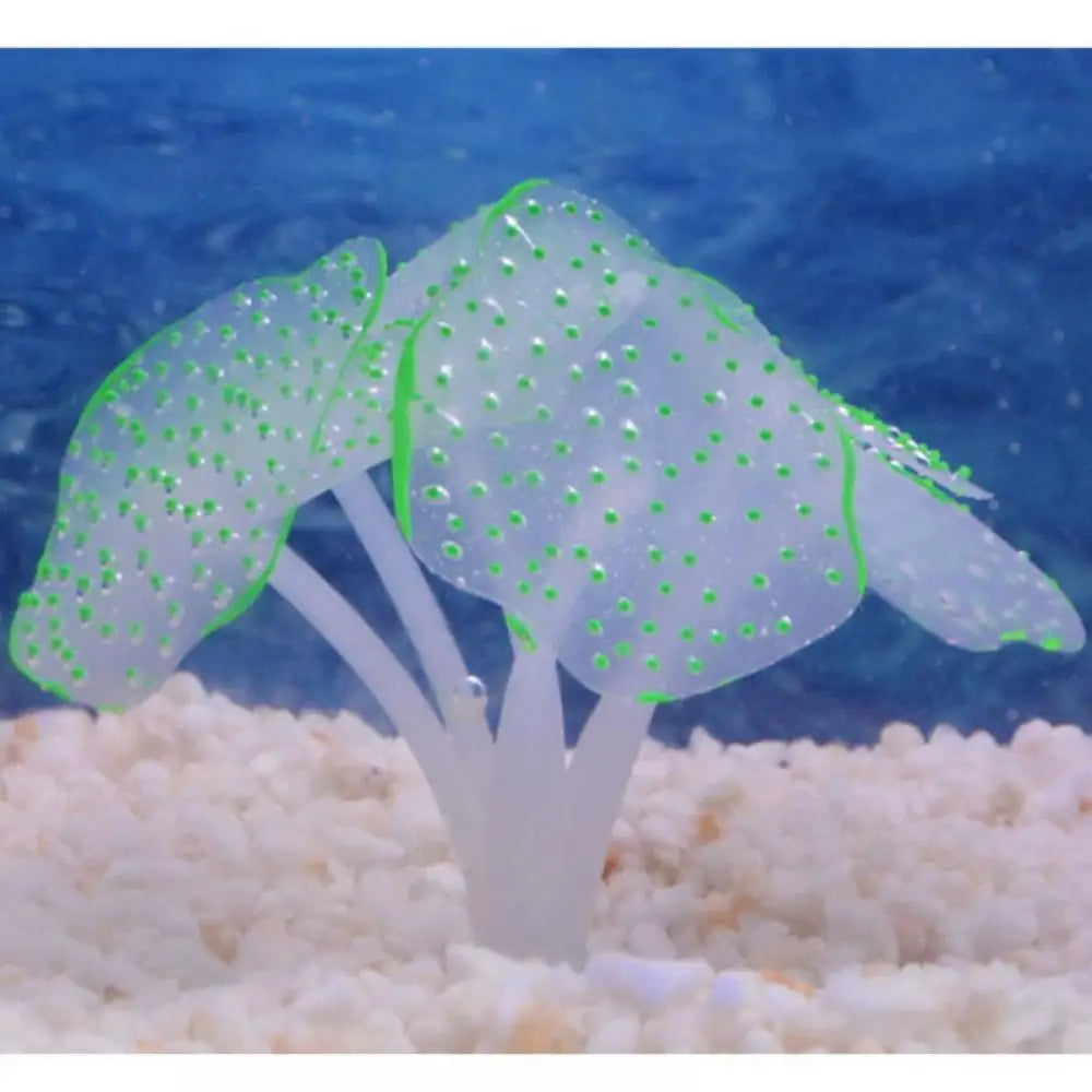 Silicone Coral Fish Tank Decorations