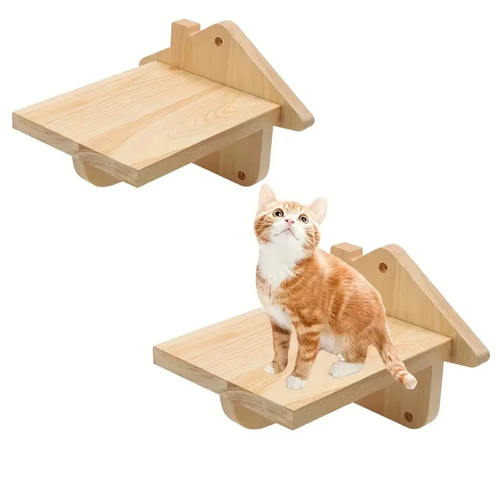 Cat Climbing Wall  Four-step Stair Scratching Post