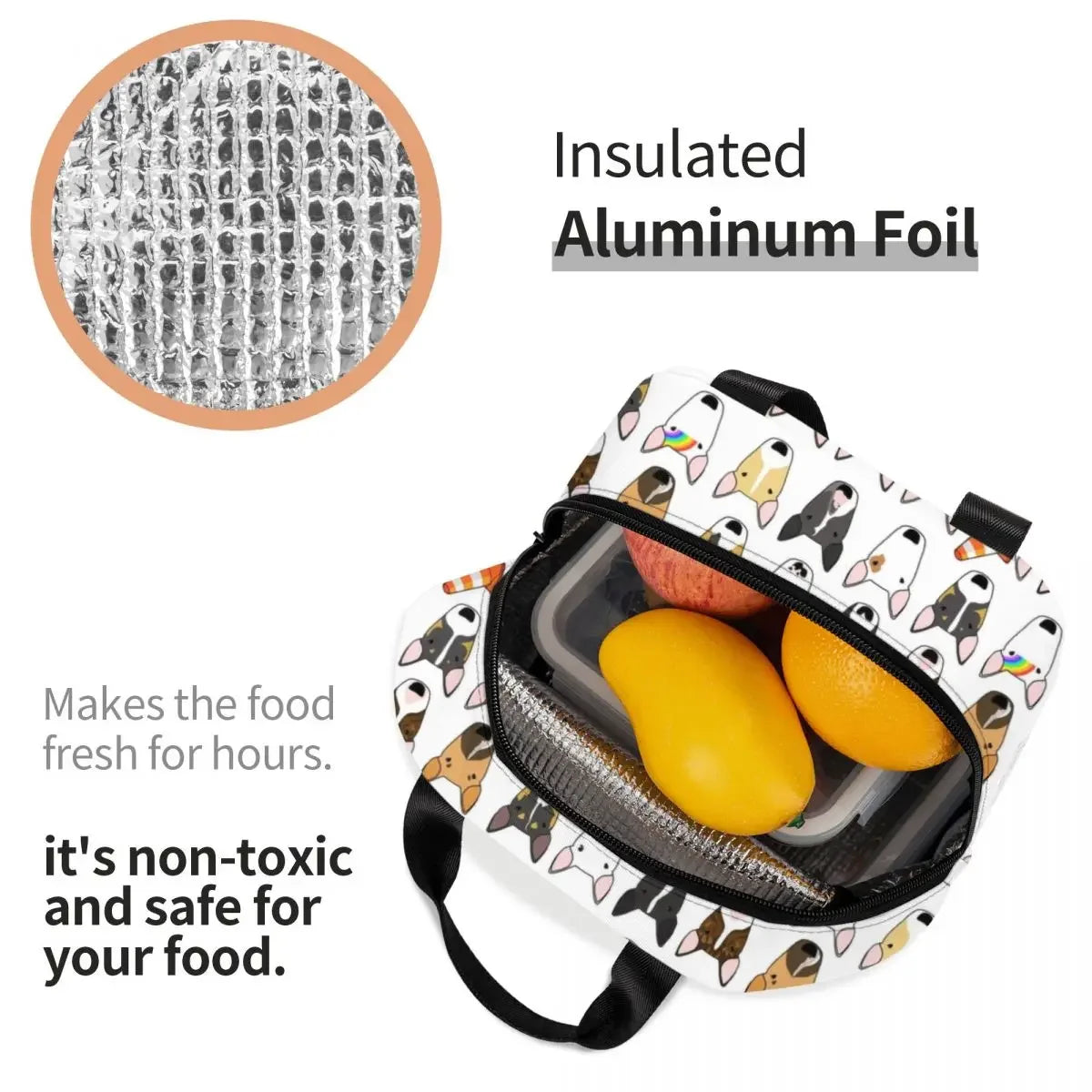 Insulated Lunch Bag And Thermal Cooler