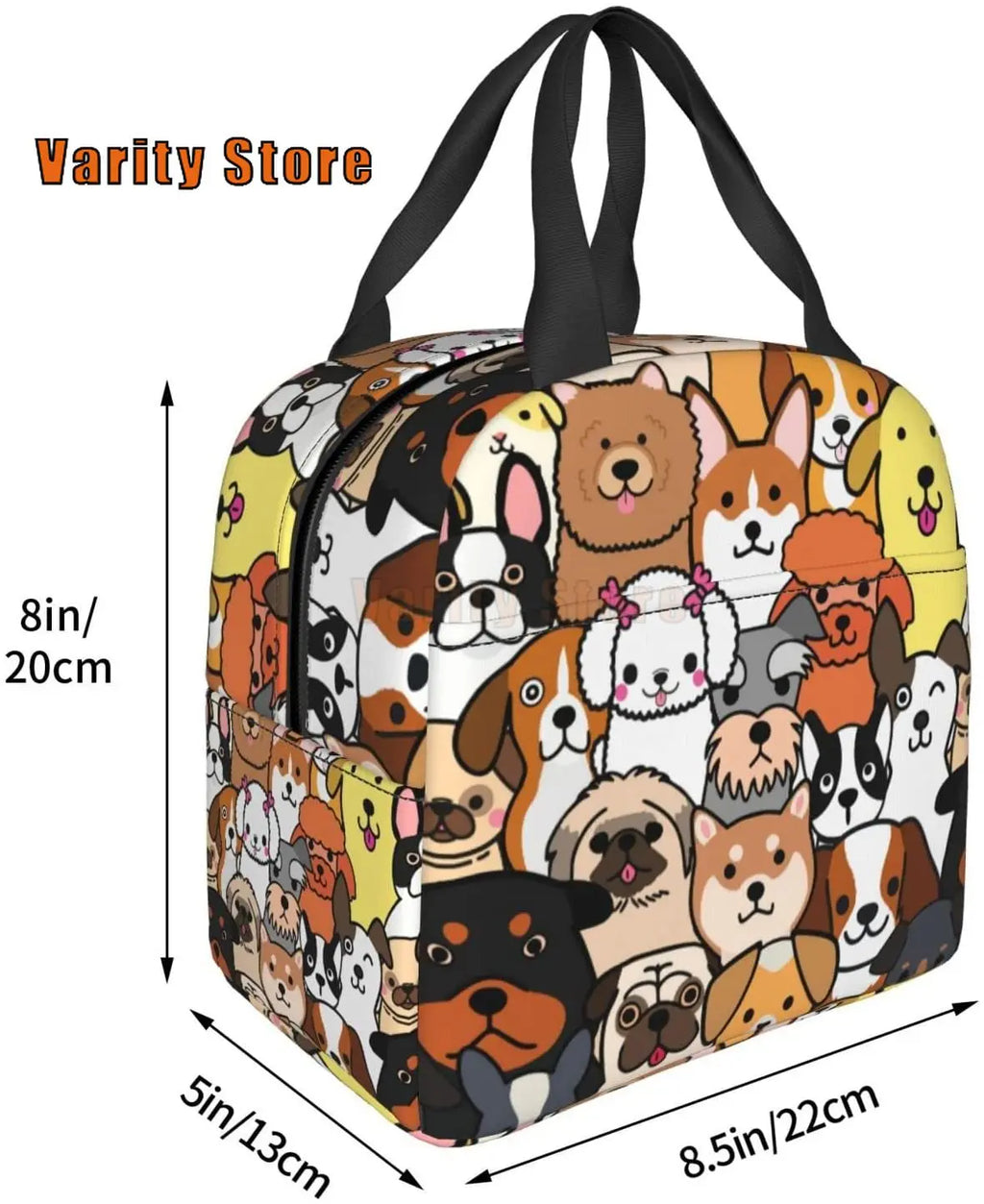 Cartoon Dog Anime Lunch Bag