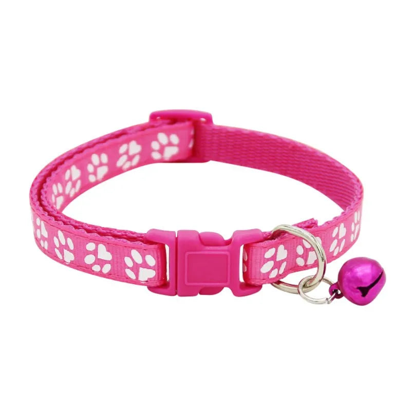 Pet Collars Adjustable With Bell