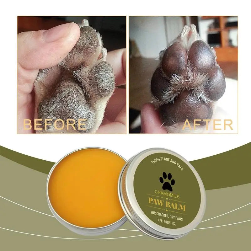 Chamomile Paw Pad Balm 30g For Dry Cracked Paws - Love My Pet