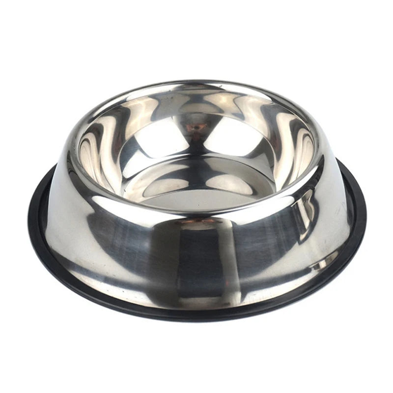 Non-Slip Stainless Steel Pet Dishes - Love My Pet