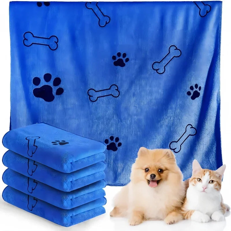 Quick Drying Dog and Cat Bath Towel, Microfiber - Love My Pet