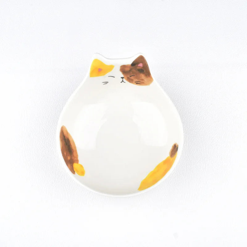 Ceramic Cat Face Tableware
