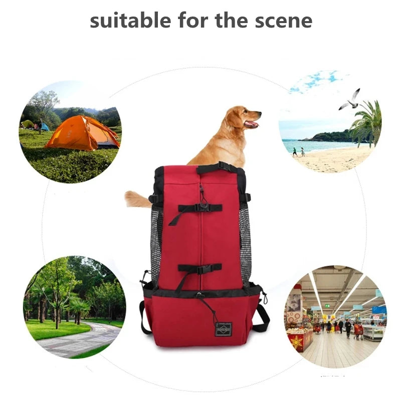 Breathable Dog Carrier and Travel Backpack