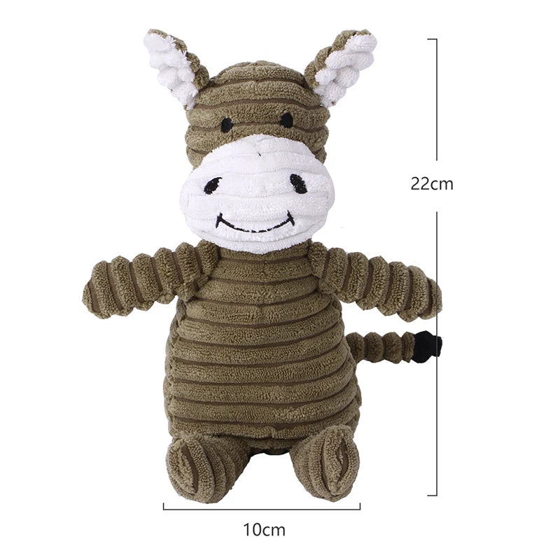 Different Cartoon Animal Plush Dog Toys