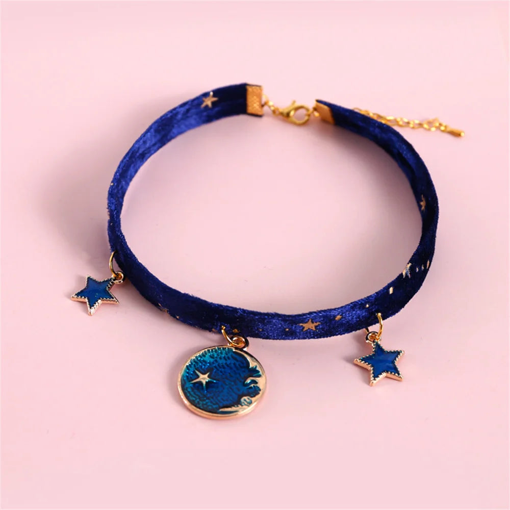 Adjustable Cat Collar High-quality Velvet