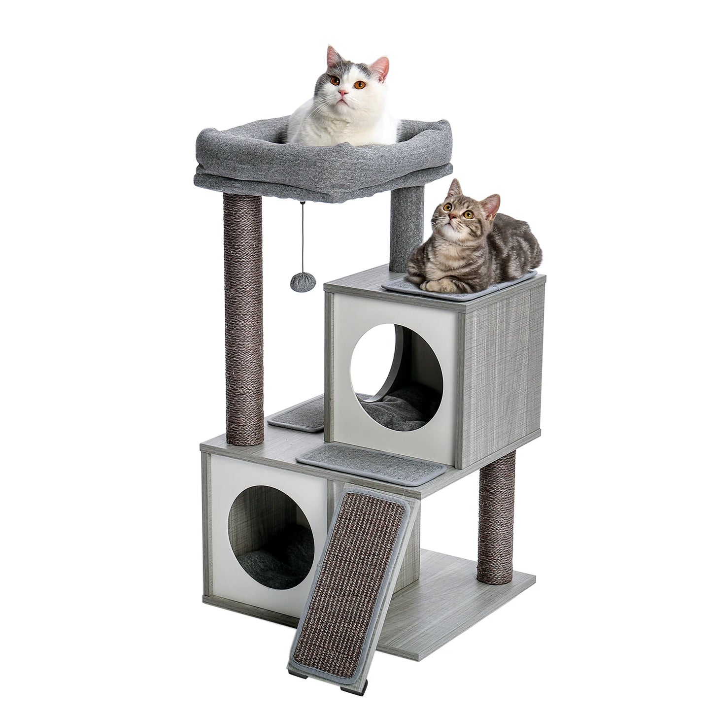 Cat Tree House Condo Playground, Multi-Level Tower