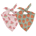 Watermelon & Strawberry Dog Bandana