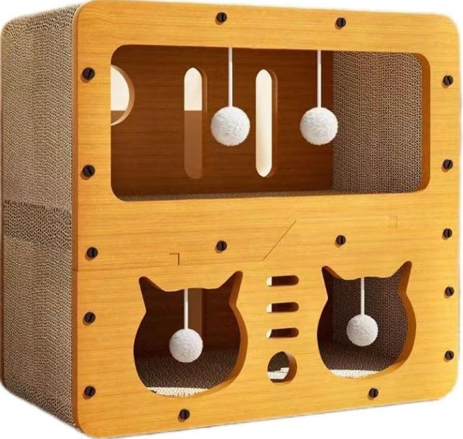 Wooden Cat House