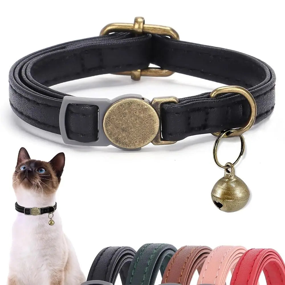 Fashion PU Leather Pet Collar