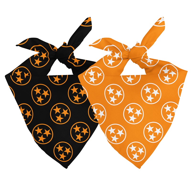 Tennessee Tri-Star Dog Bandana