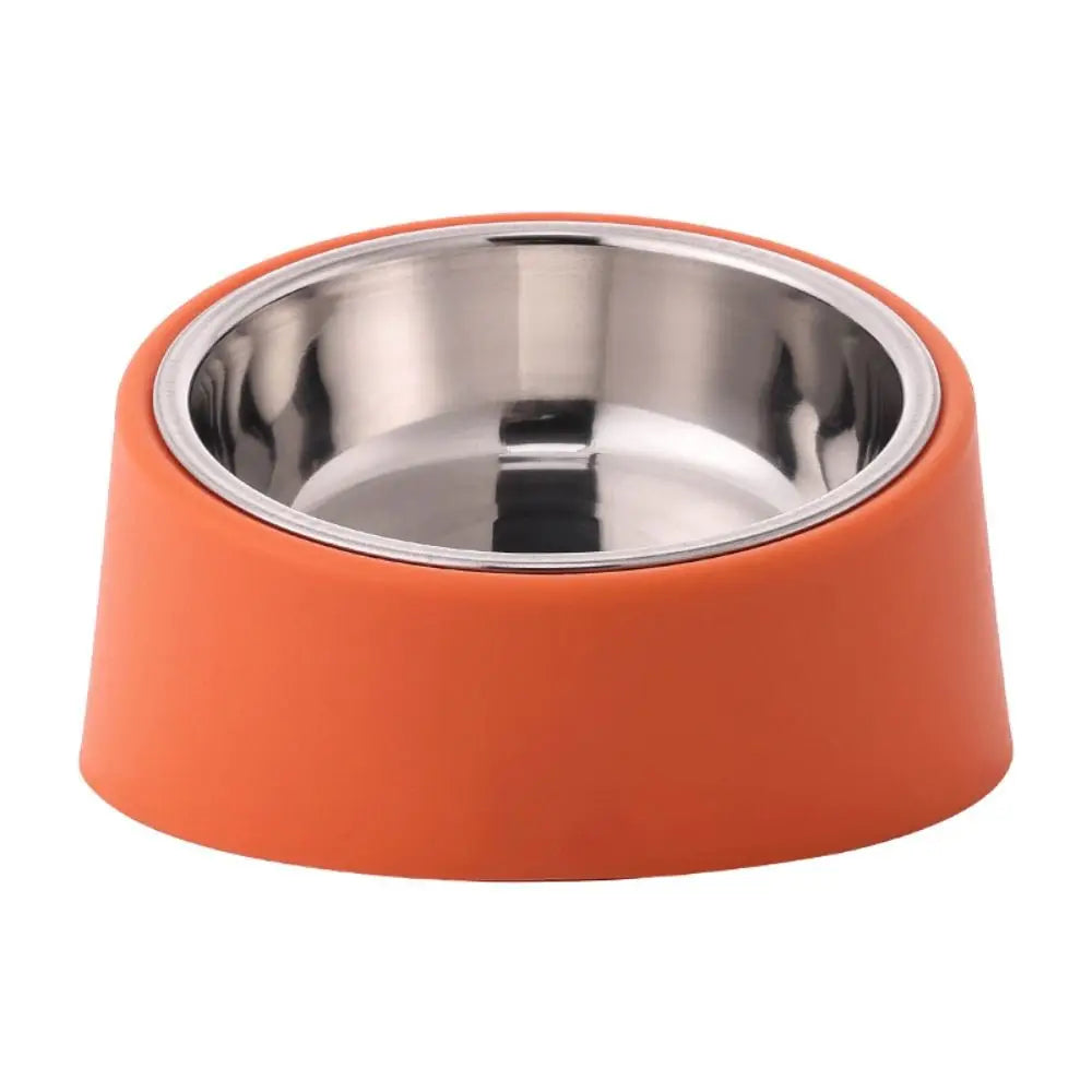 Anti Overturning Large Capacity Neck Protection Stainless Steel Pet Bowl - Love My Pet