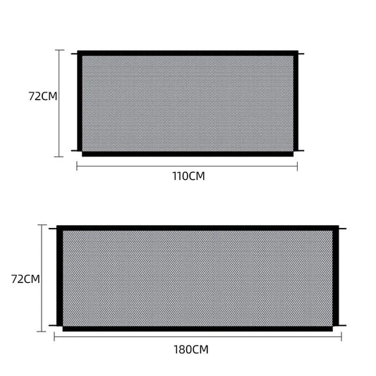 Pet Isolation Barrier, Portable Folding Breathable Mesh Barrier - Love My Pet