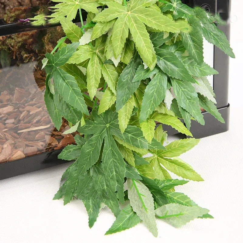Reptile Terrarium Plant With Suction Cup