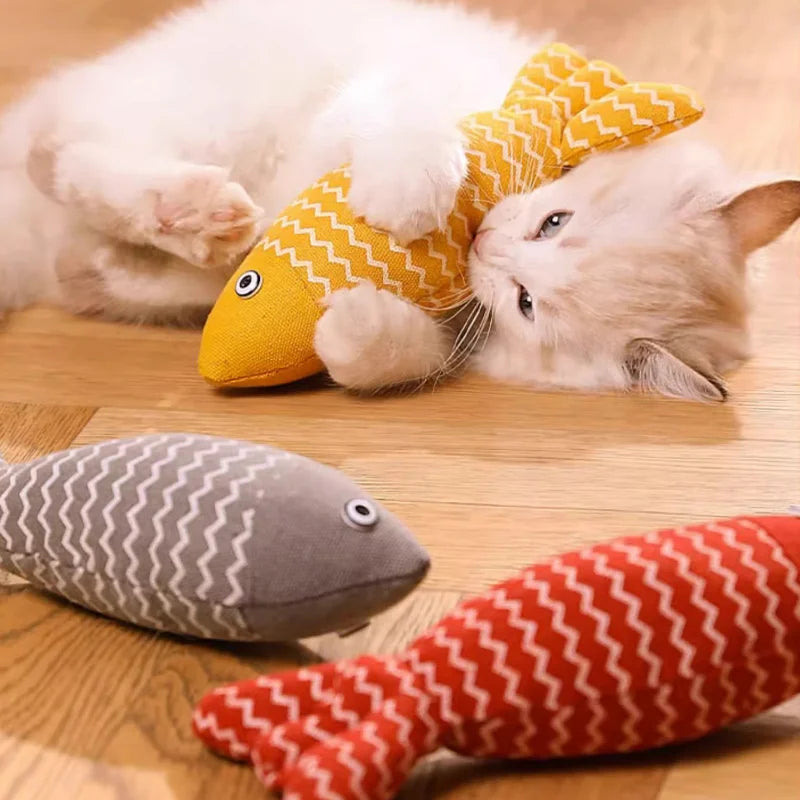 Catnip Toys made of Soft Linen - Love My Pet