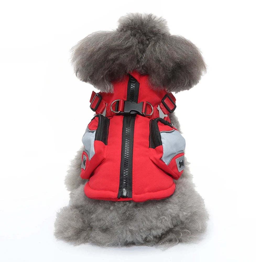 Pet Jacket With Harness