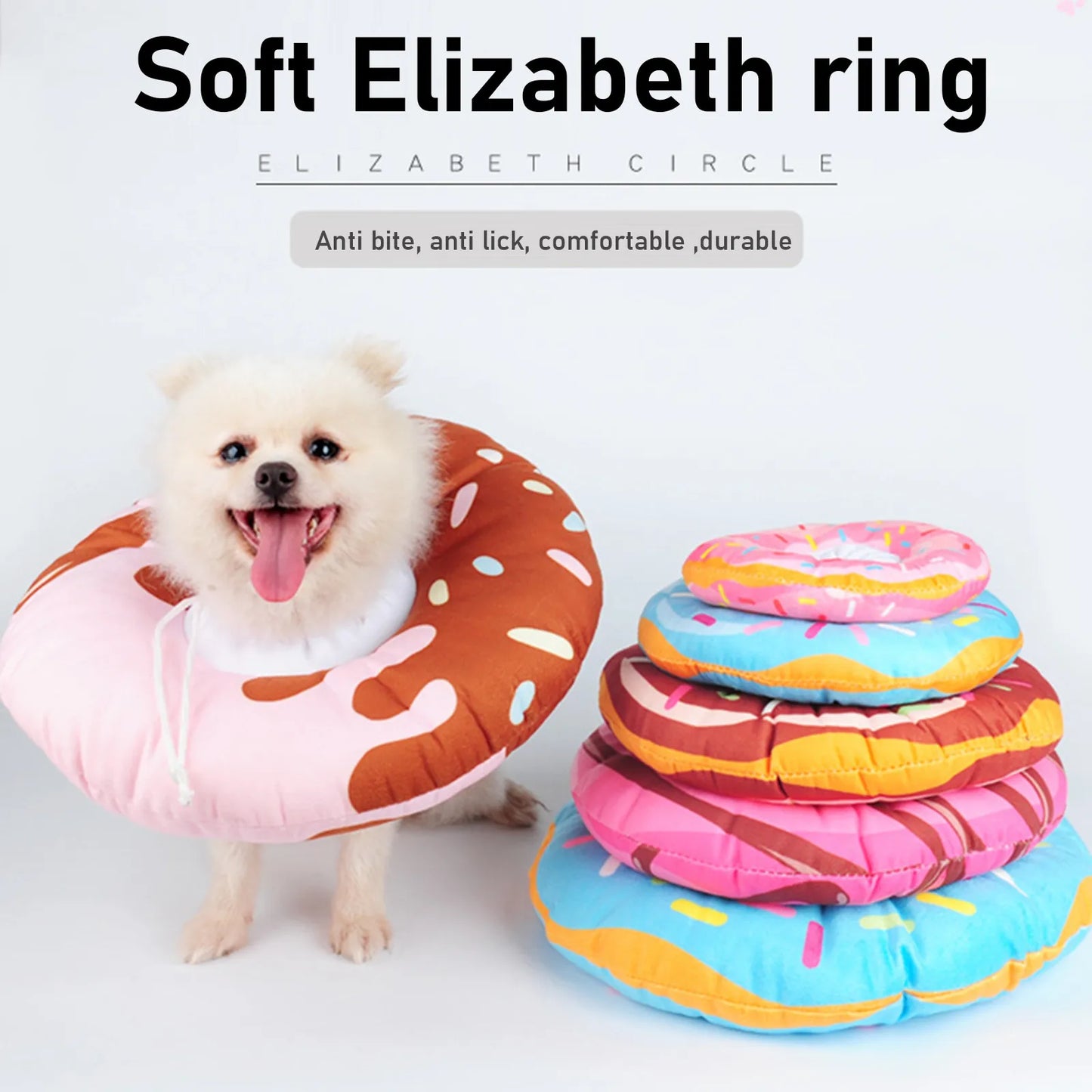 Elizabeth Pet Collar For Medical Wound Recovery