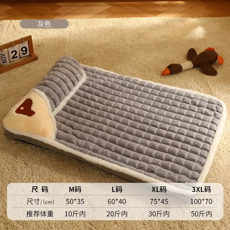 Thick Sleeping Pet Mat Removable and Washable