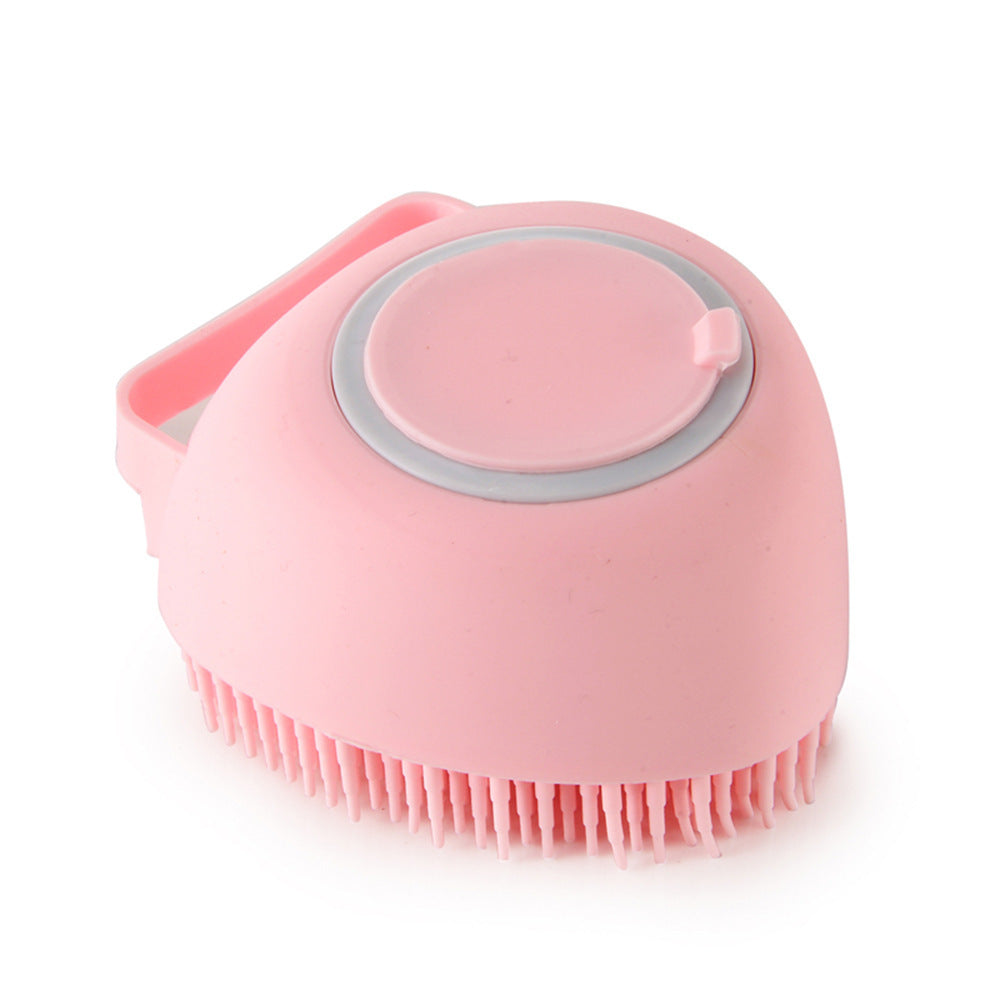 Silicone Dog Bath Massage Grooming Brush
