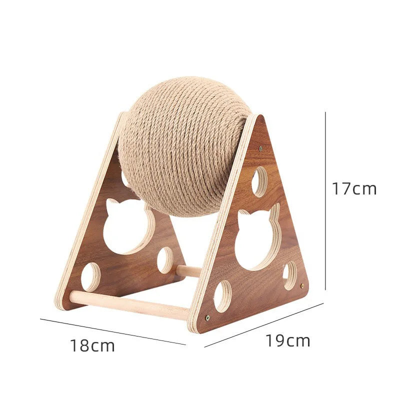 Cat Scratcher Toy Sisal Scratching Ball