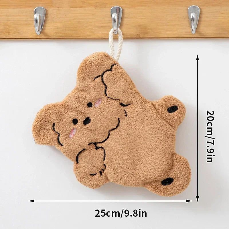 Hand Towel Cartoon Dogs