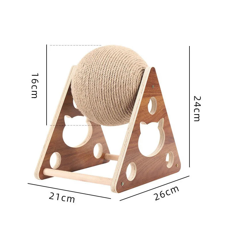 Cat Scratcher Toy Sisal Scratching Ball