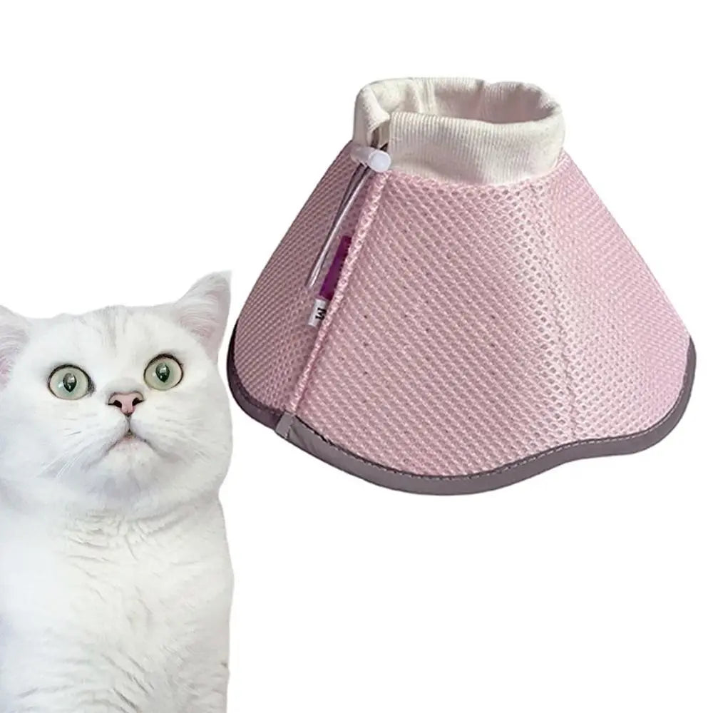 Adjustable Elizabethan Anti Licking Protective Collar