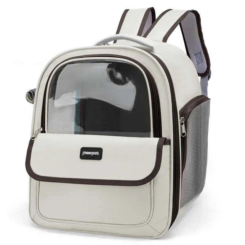 Stylish Pet Backpack and Shoulder Bag Carrier