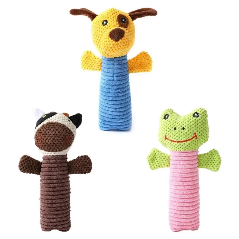 Dog Plush Squeaky Animal Toy