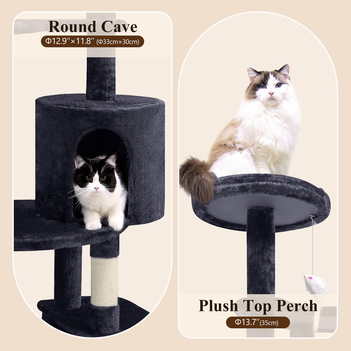 81 Inch Cat Climbing Tower