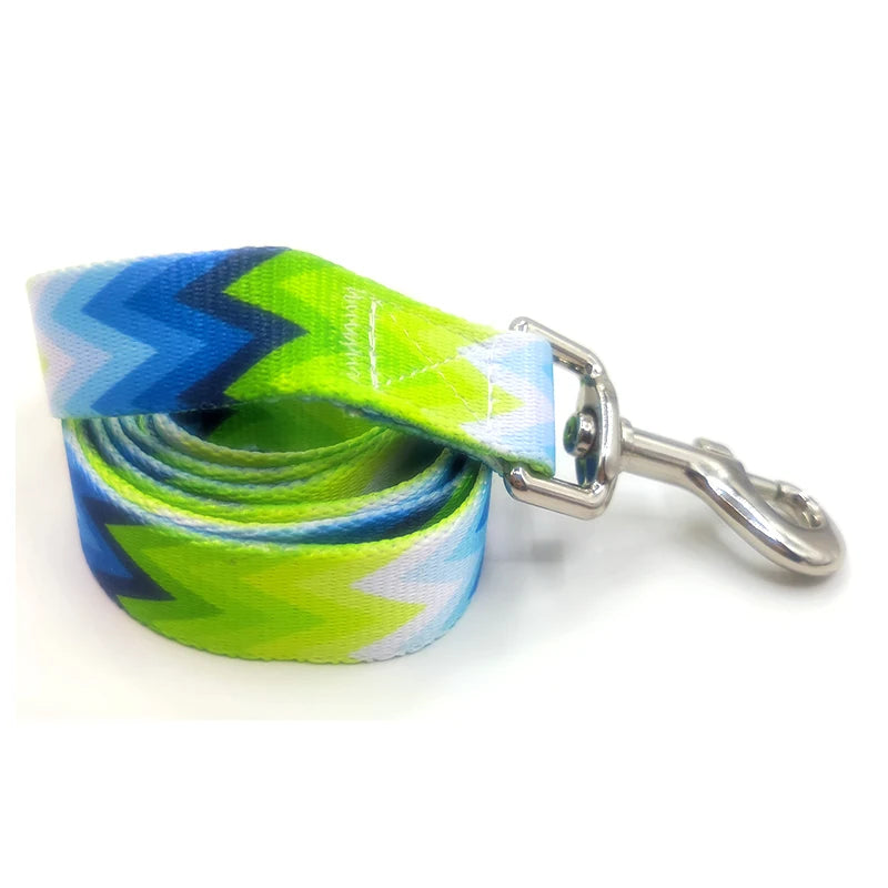 12 Styles of Bohemian Personalized Pet Collars and Leash Set