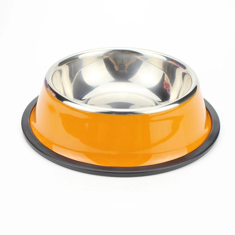 Non-Slip Stainless Steel Pet Dishes - Love My Pet