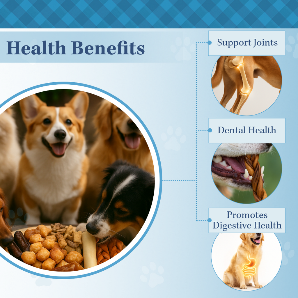 Country Living Bark-Uterie Board – Charcuterie-Inspired Natural Dog Treats Variety | Single-Ingredient, High-Protein, Grain-Free | All Breeds & Sizes