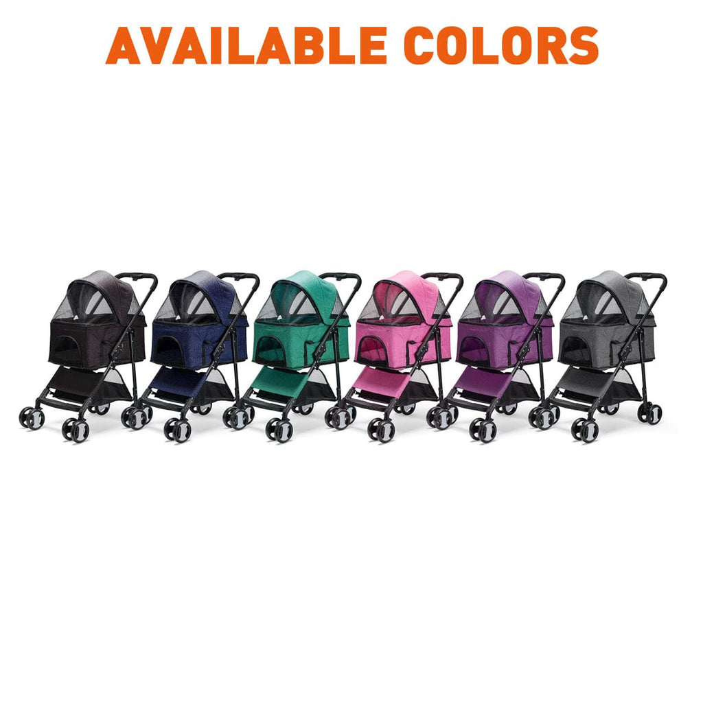 #1 Executive Pet Stroller with a Removable Cradle