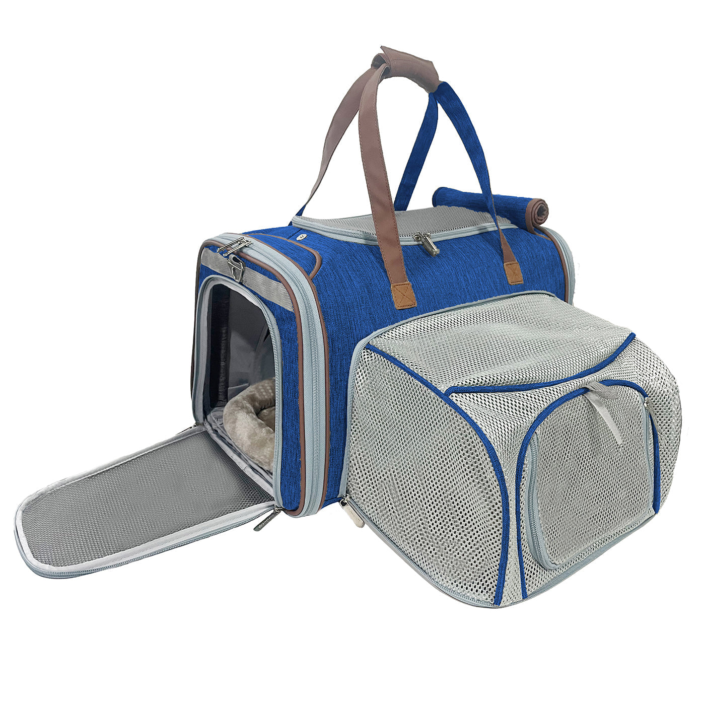 Mr. Peanut's Gold Series Standard Size Airline Compliant Expandable Pet Carrier V3.0
