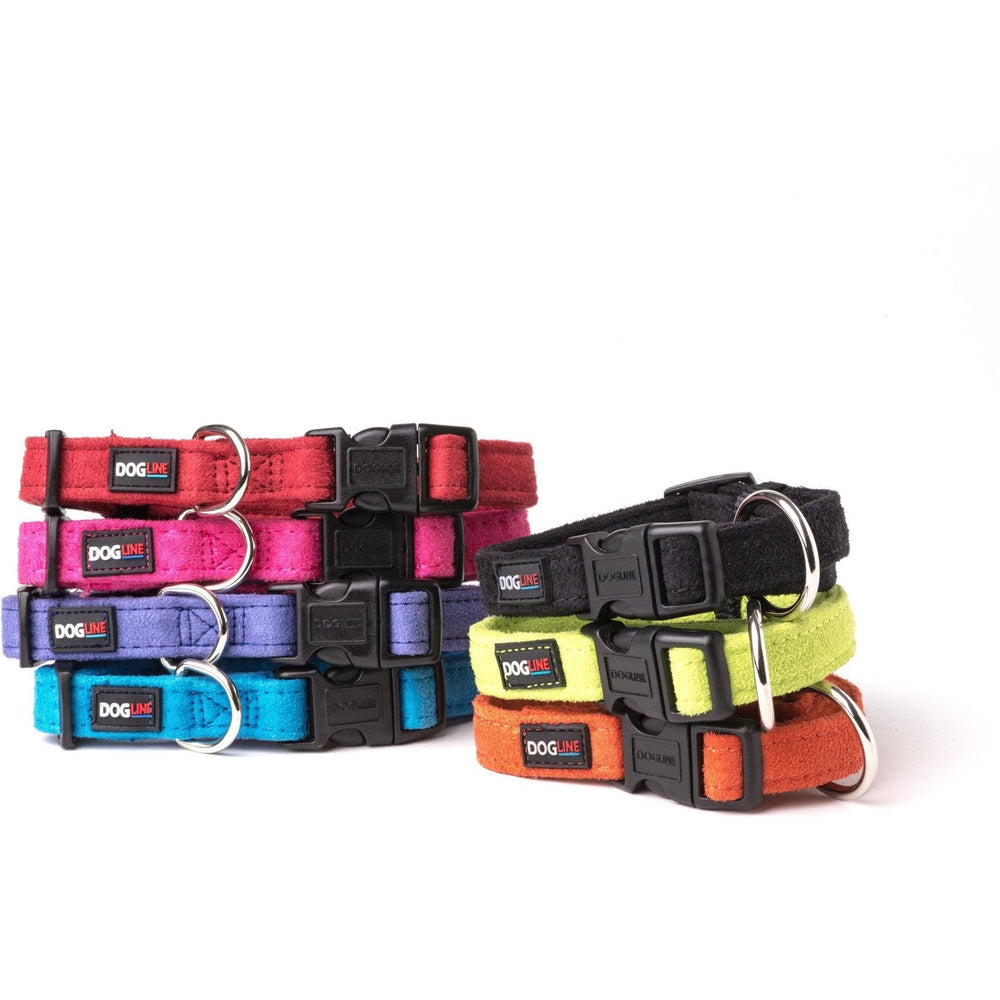 Comfort Microfiber Flat Dog Collar