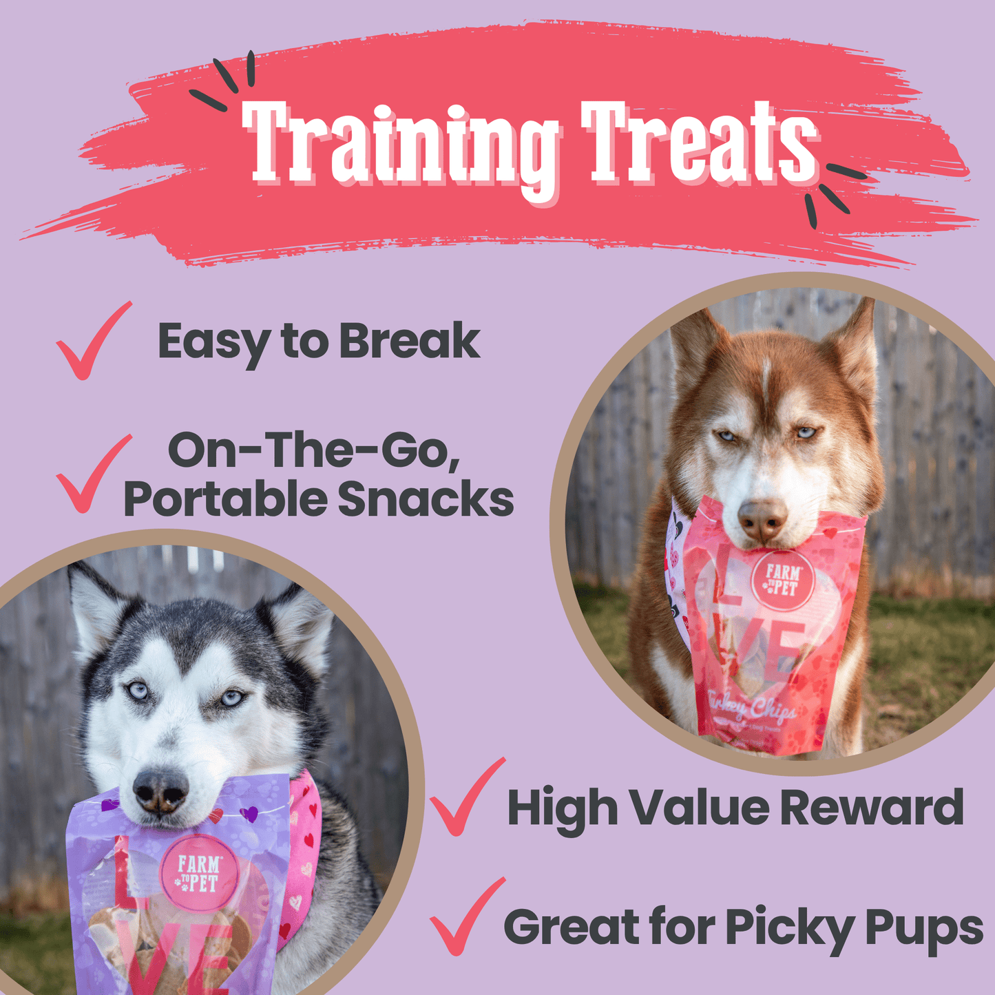 Puppy Love Dog Treat | Poultry Treat Variety Pack
